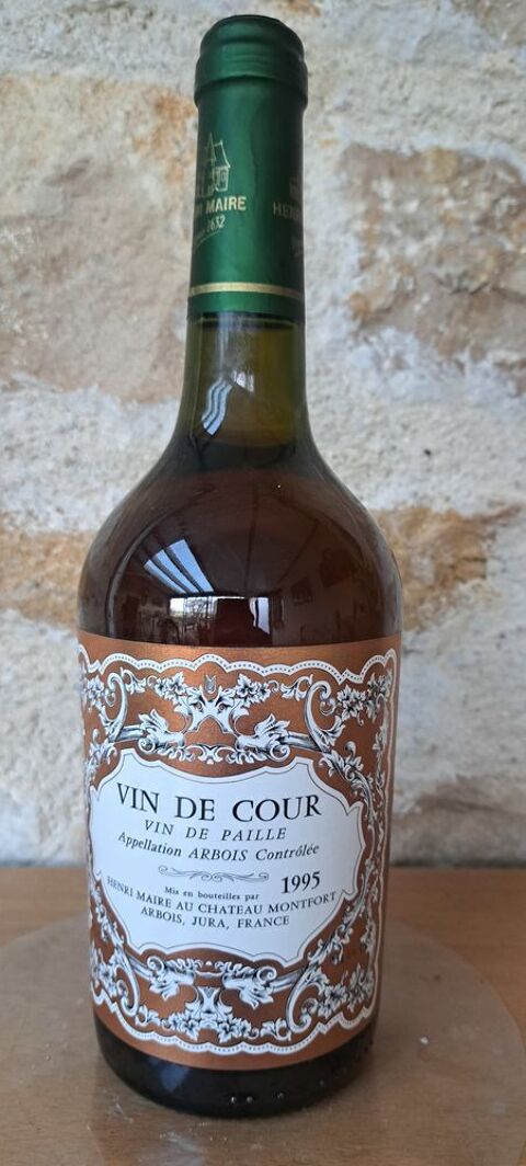 VIN DE PAILLE  Vin de Cour  1995 HENRI MAIRE 140 La Ferté (39)