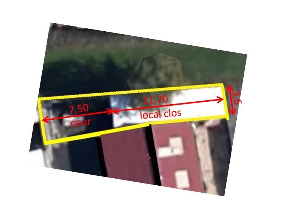 Location Parking/Garage SAINT CYPRIEN Port GRAND GARAGE 42m� + cour priv�e 28m�. cal Saint-cyprien