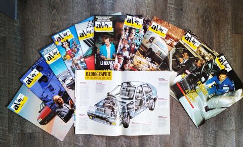 Collection journal d'entreprise  Avec RENAULT   1988/90 1 Belfort (90)