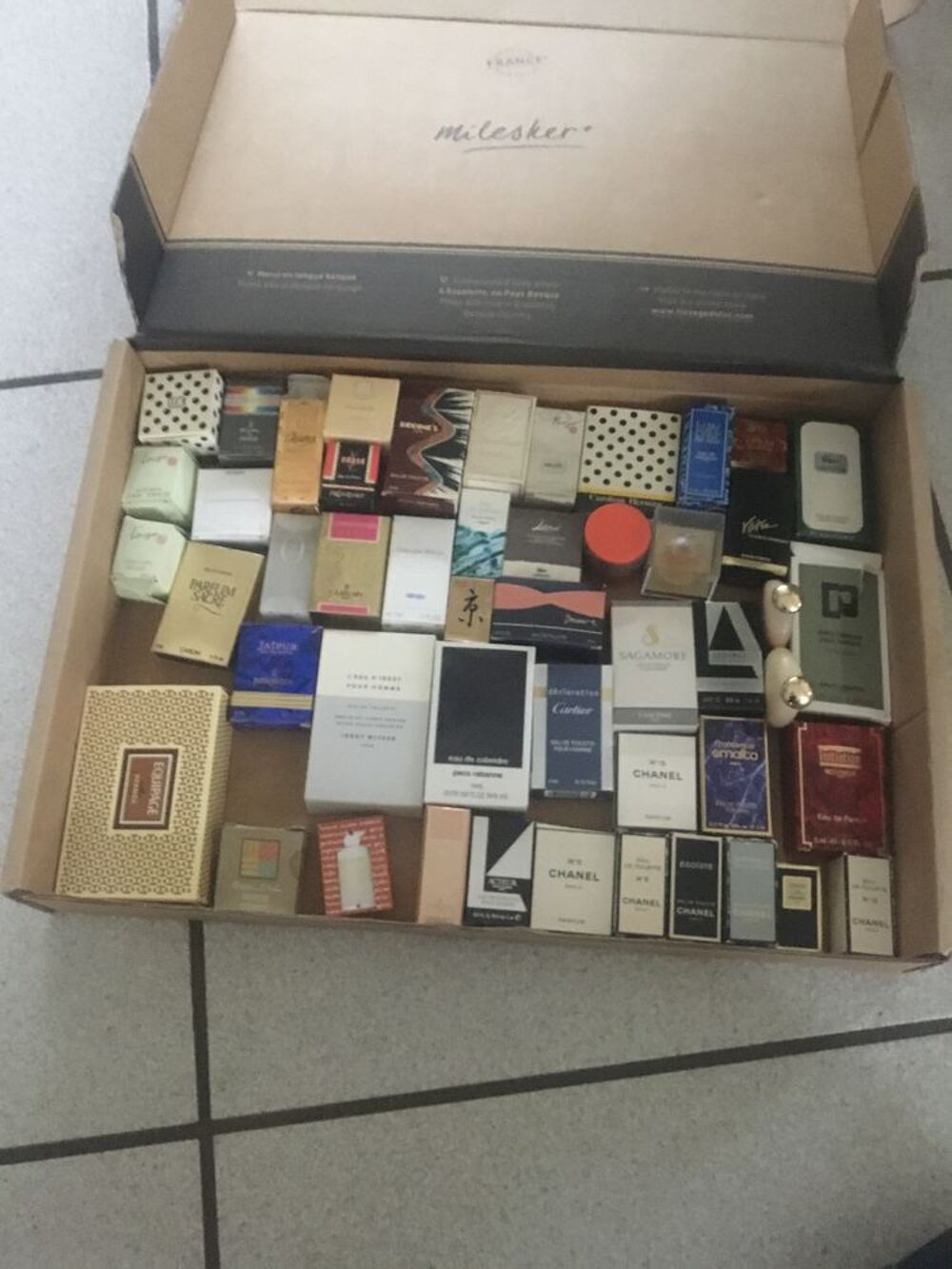 Collection miniatures parfum 
