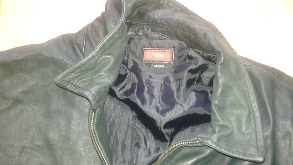 veste en cuir taille XL Vêtements