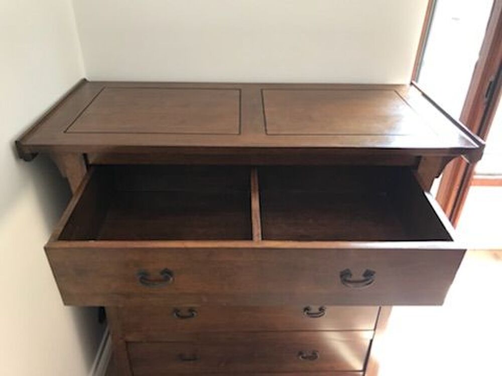 Comme en bois h&eacute;v&eacute;a style exotique Meubles