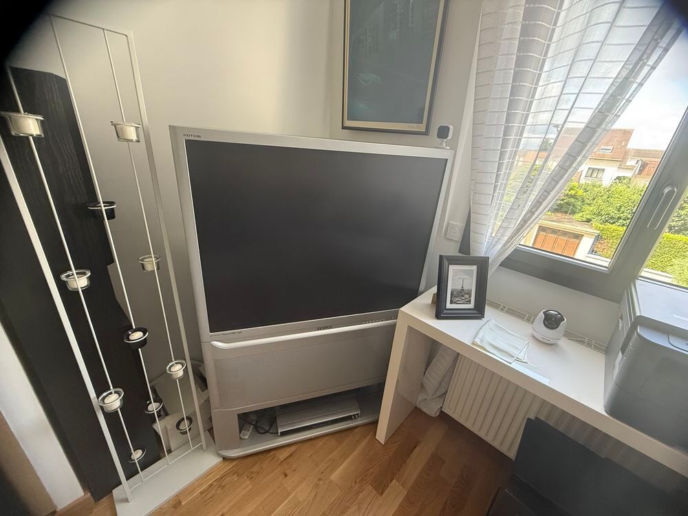 T&eacute;l&eacute; r&eacute;troprojecteur + Lecteur DVD Photos/Video/TV