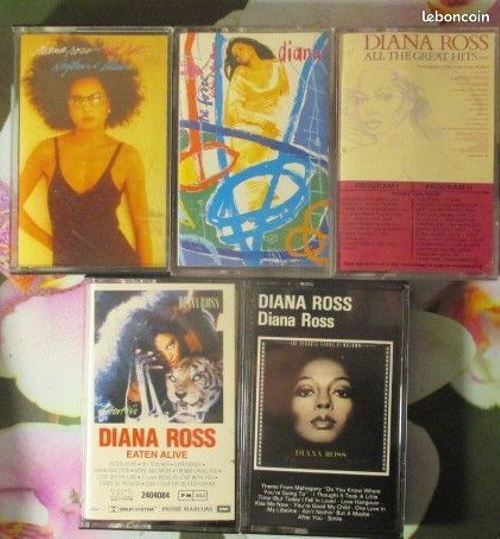 Cassettes audio Diana Ross CD et vinyles