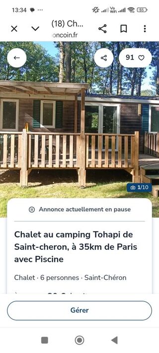  Chalet à vendre 4 pièces 35 m²