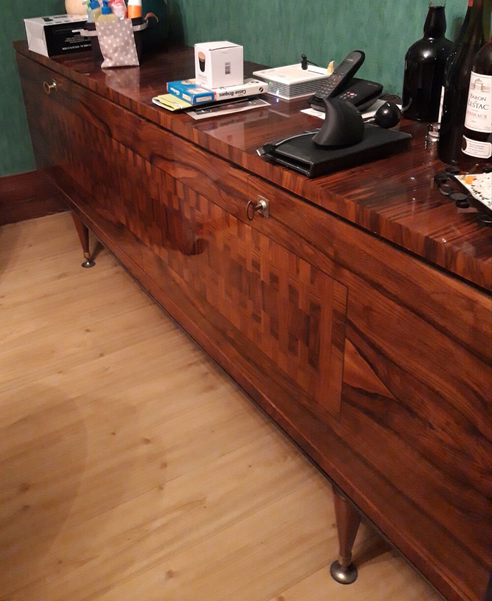 BEAU BAHUT ENFILADE VINTAGE ET SA TABLE Meubles