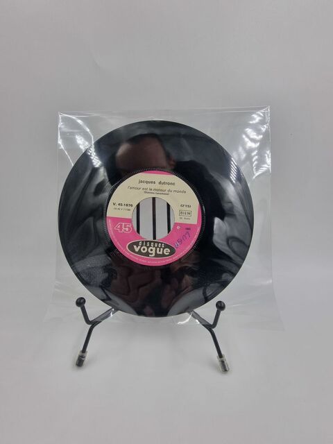 Vinyle 45 tours Jacques Dutronc : L'Amour est le Moteur du.. 7 Vulbens (74)