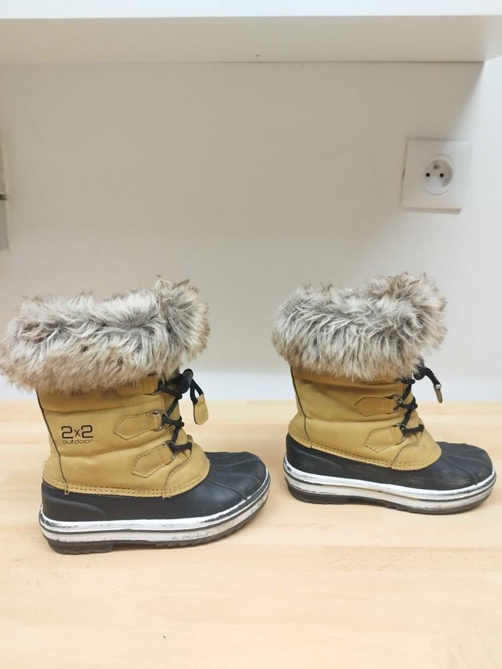 bottes de neige pour enfant Decathlon pointure 30 Chaussures