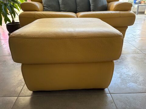 ensemble, canap, fauteuil, bouffe, 4 places, cuir buffle 230 Bey (71)