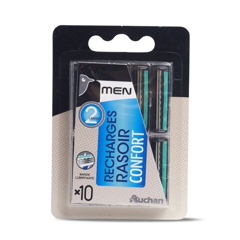 10 recharges rasoir confort 2 lames 5 Beauchamp (95)