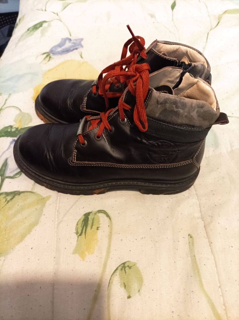 boots pour gar&ccedil;on cuir t 37 Chaussures