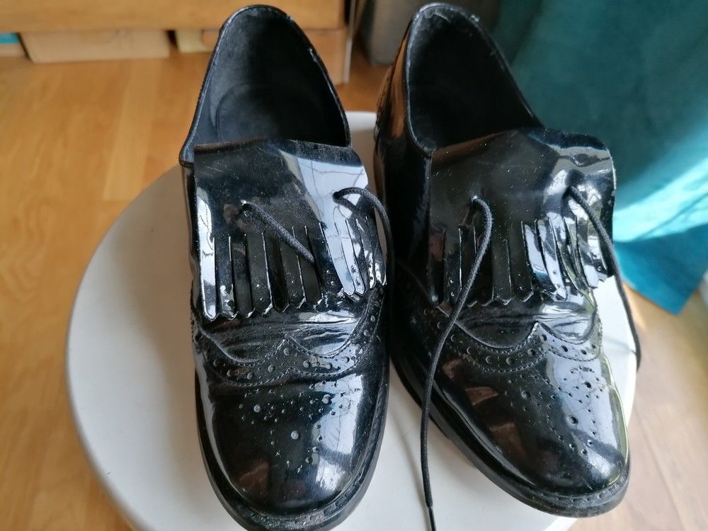 Derbies femme noires Chaussures