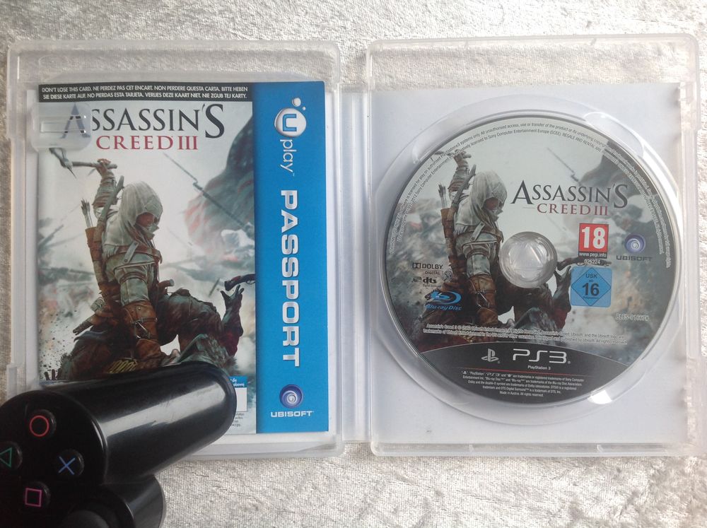 ASSASSIN'S CREED III EDITION EXCLUSIVE PS3 Envoi possible
Consoles et jeux vidos