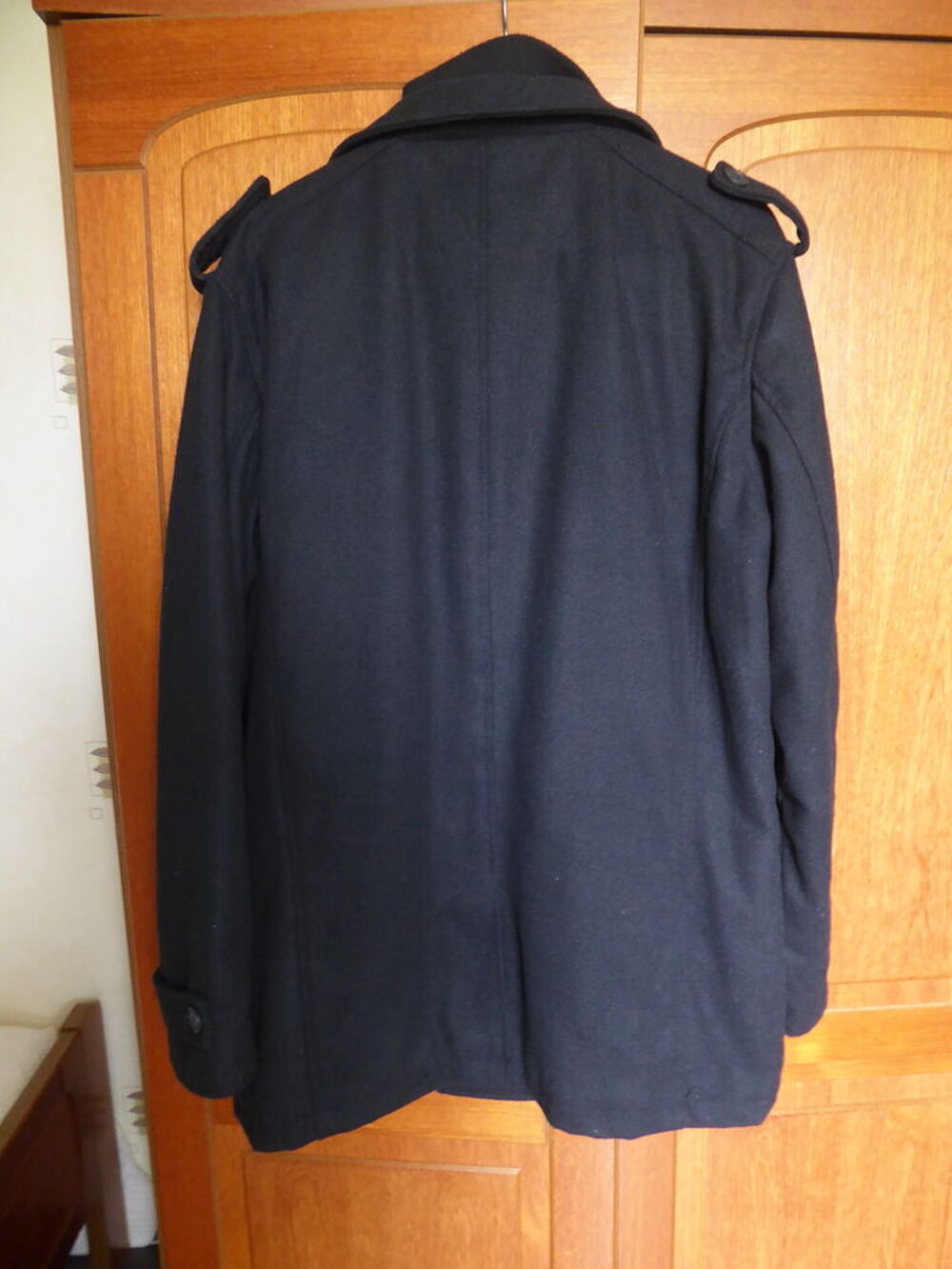 Caban double col "homme " Vêtements