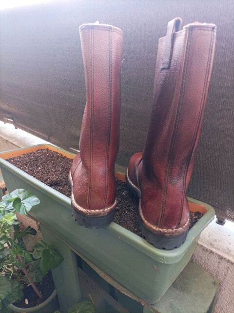 Bottes en cuir de sécurité fourrées 135 Cagnes-sur-Mer (06)