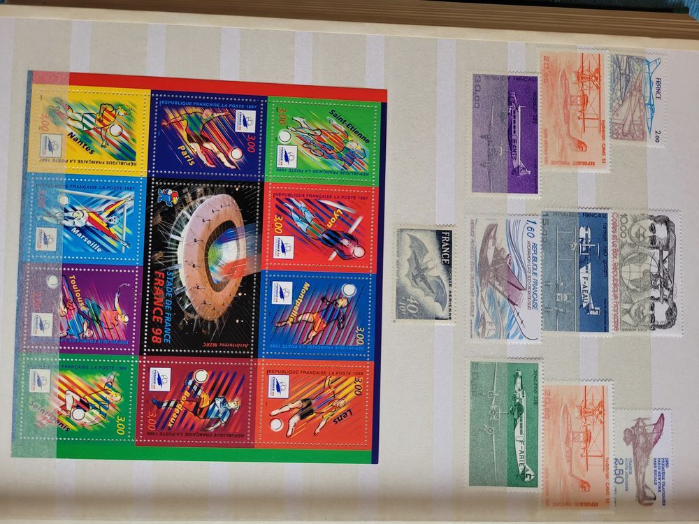 COLLECTION TIMBRES FRANCAIS 