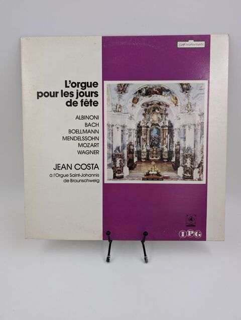 Vinyle 33 tours L'Orgue pour les Jours de F�te : Jean Costa 5 Vulbens (74)