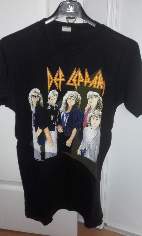 T-Shirt : Def Leppard - Hysteria Tour 1988 - Taille : L 250 Angers (49)