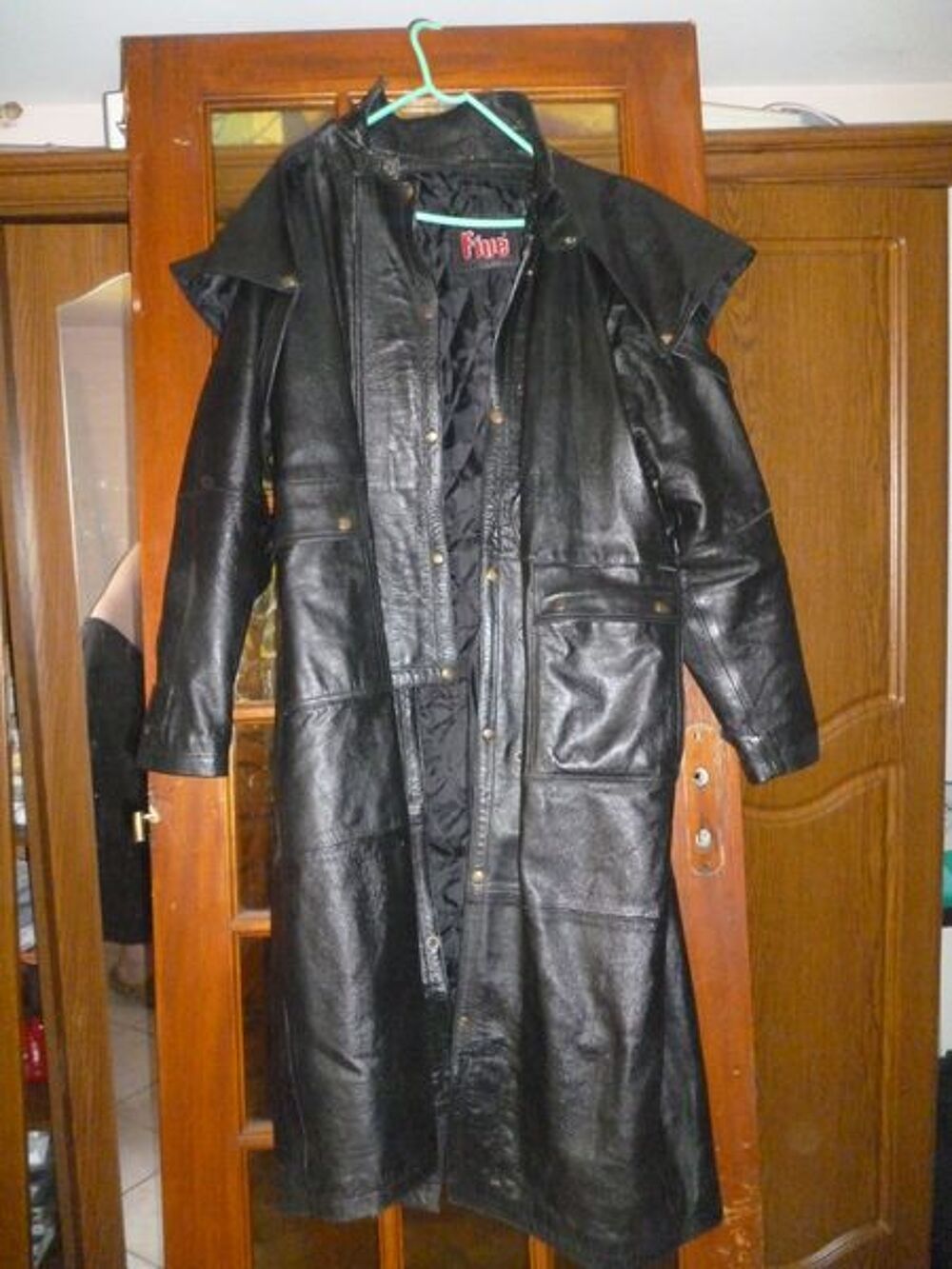 Manteau long style cache poussi&egrave;re Vêtements
