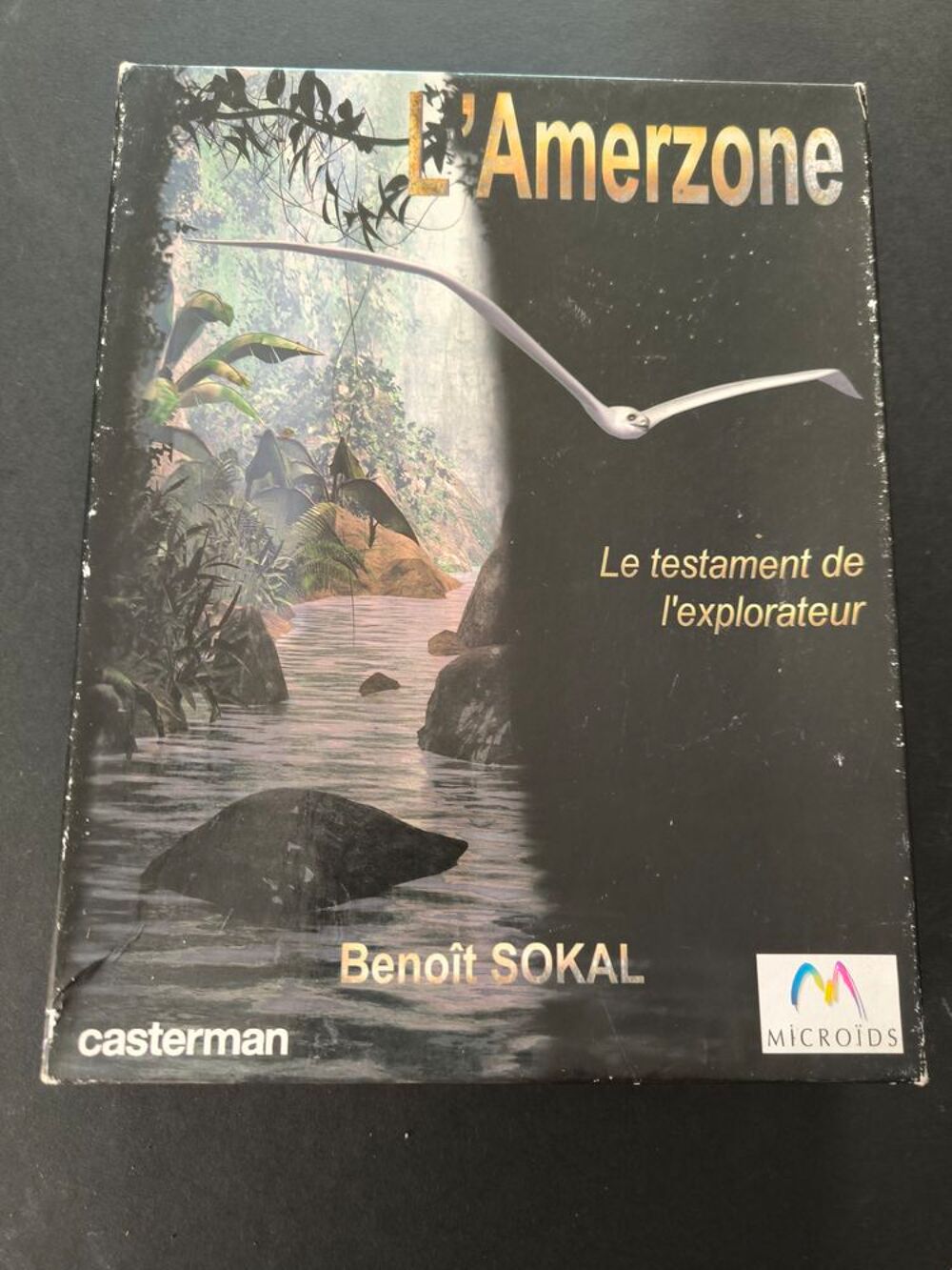 L'AMERZONE Casterman 1999 Coffret MICROIDS le testament Consoles et jeux vidéos