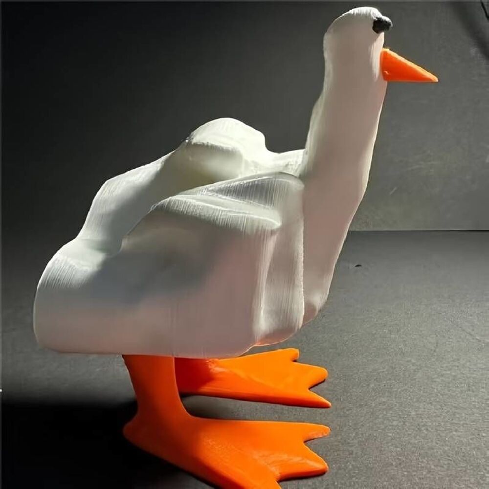 Statue Duck you Dcoration