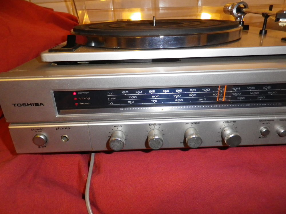 Toshiba SM-2900 St&eacute;r&eacute;o Music Centre (1976-77) Audio et hifi