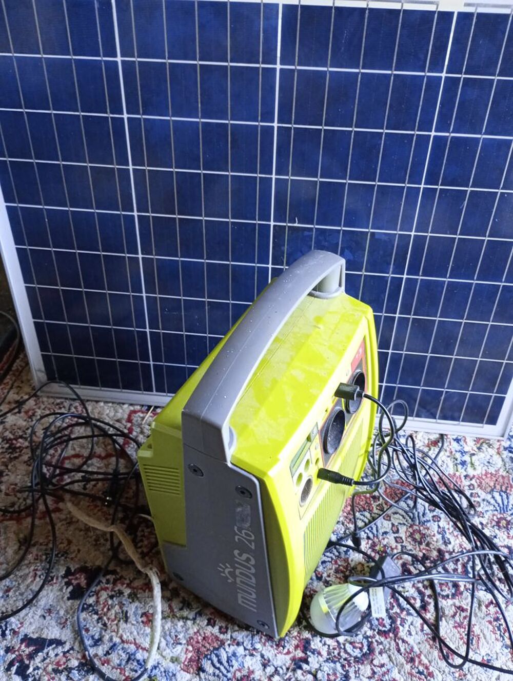 Station d' &eacute;nergie solaire Jardin