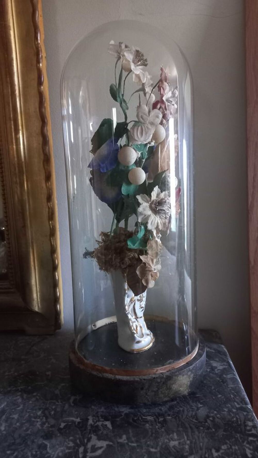 globe de mari&eacute;e ancien Décoration