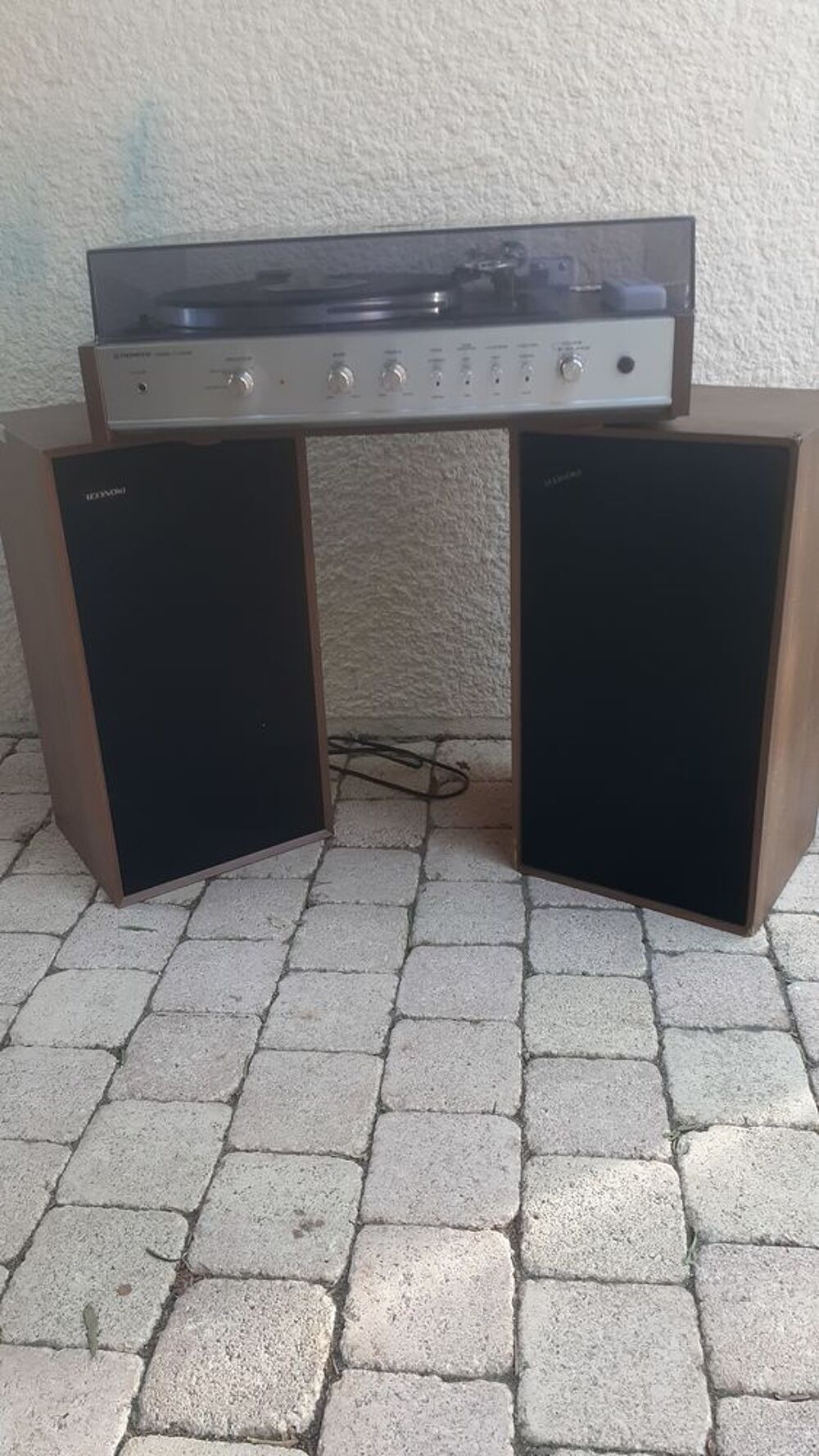 Platine vinyle Pioneer Vintage C-4500 et ses HP Pioneer Audio et hifi