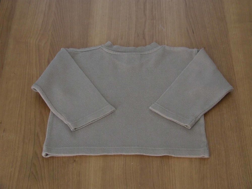 Pull Beige fonc&eacute;, col en V, 24&nbsp;mois Vtements enfants