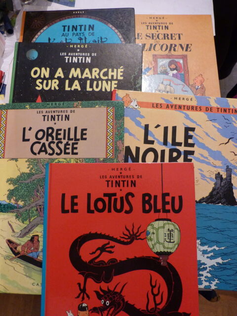 BD  -  TINTIN  - a choisir -  LISEZ TOUT LE TEXTE 6 Brest (29)