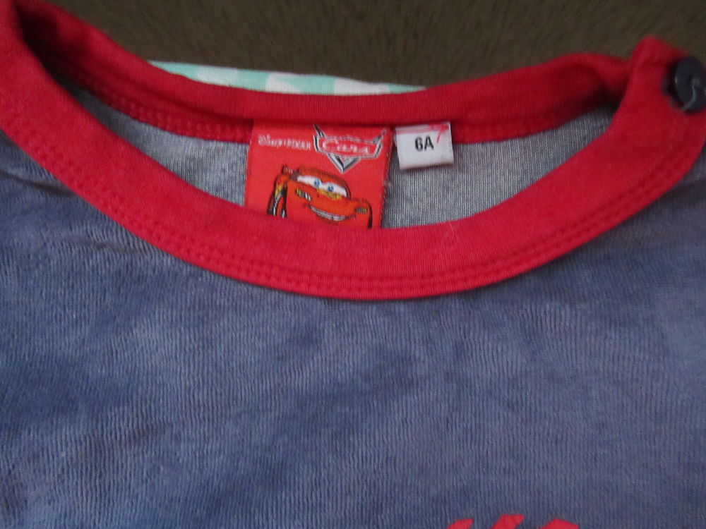 Lot de 2 pyjamas + 4 hauts de pyjamas + 1 bas 6 ans gar&ccedil;on Vêtements enfants