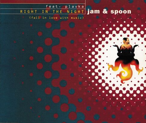CD  Jam & Spoon Plavka Right In The Night (Fall In Love With 4 Antony (92)