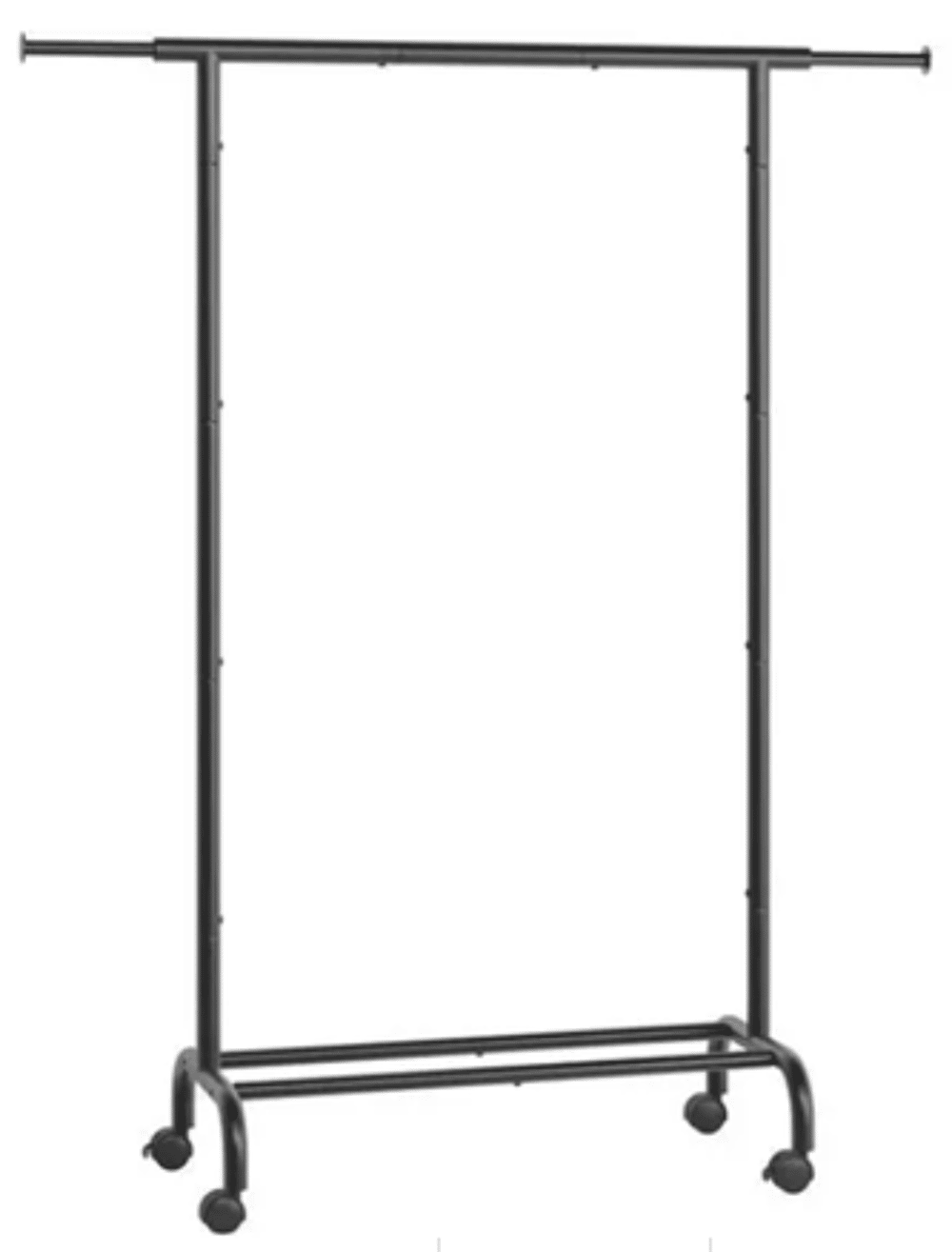Tout neuf lot de 4 Porte-Manteau &agrave; Roulettes Extensibles Meubles