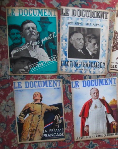 Revues anciennes le Document 5 Herblay (95)