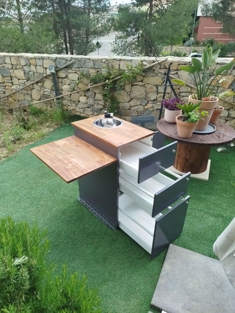 Meuble de cuisine pour van Meubles