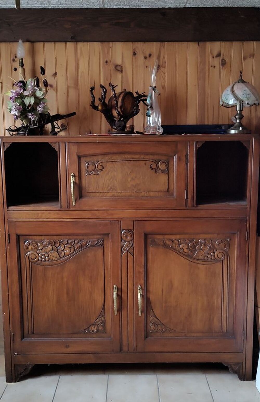 Buffet bois ancien vintage Meubles