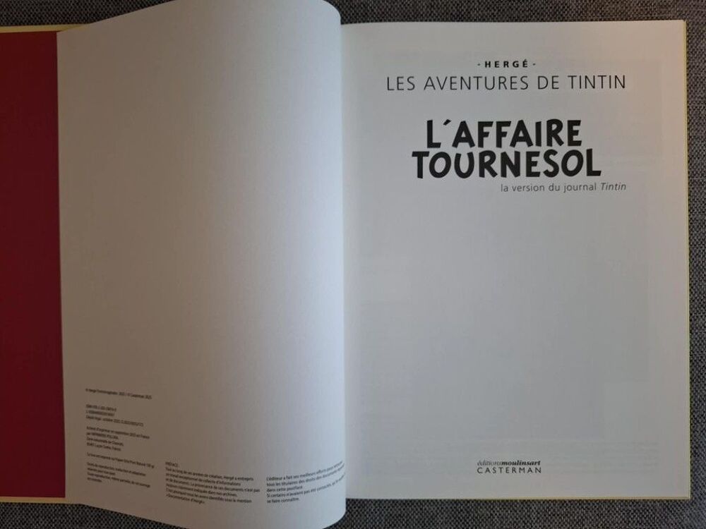 L'Affaire Tournesol - Version retir&eacute;e de la en 2025 ! 