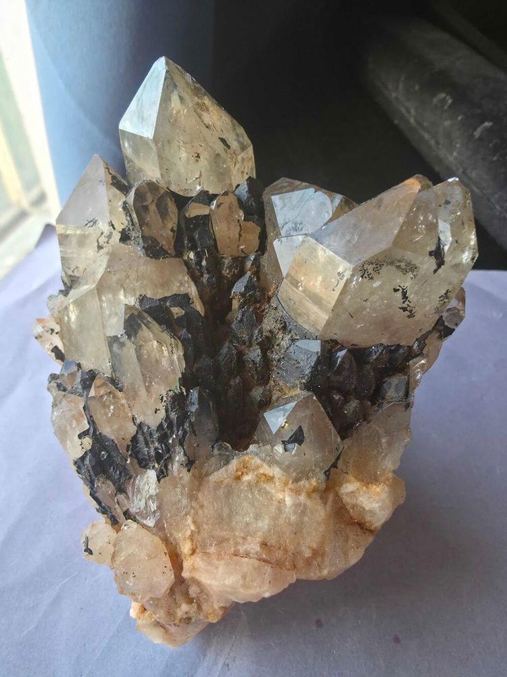 Superbe Citrine Naturelle Kolwezi RDC-Collection/Lithoth&eacute;rapie 