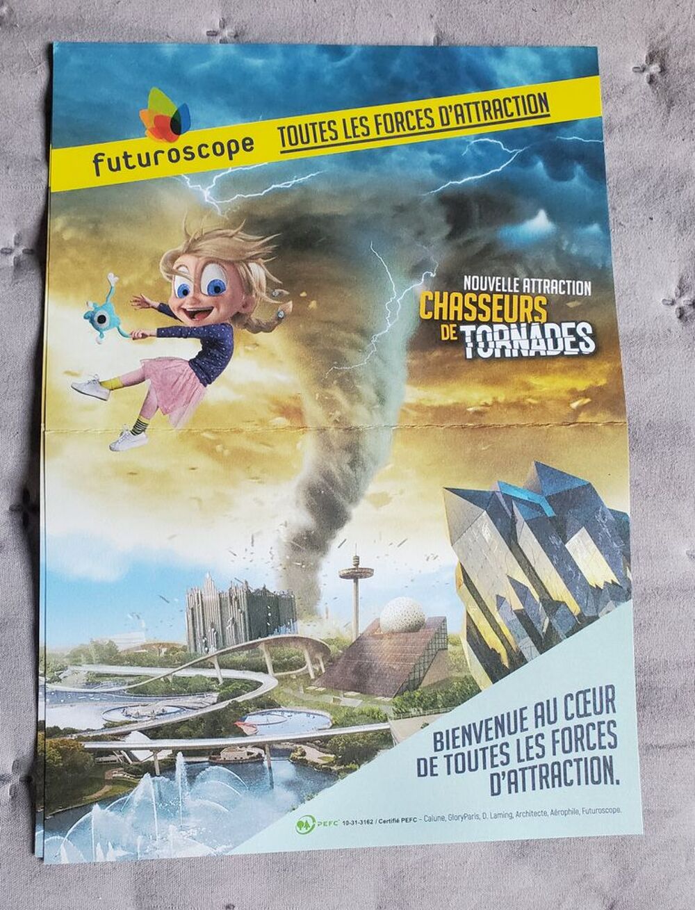 2 billets Futuroscope Billetterie