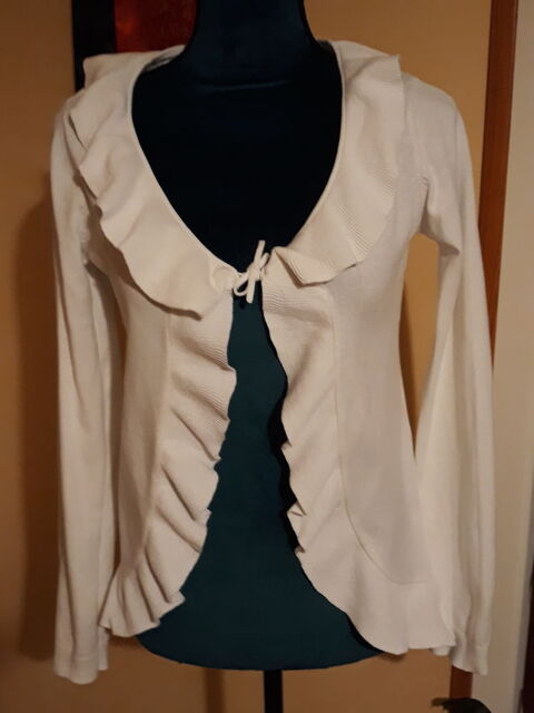 Gilet blanc avec volant - KWoman - Taille S 4 Livry-Gargan (93)
