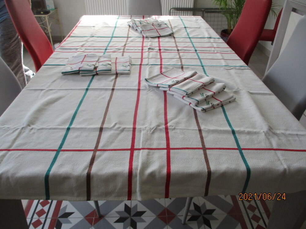linge de table nappe serviettes Dcoration