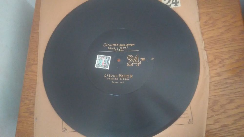 disques anciens collection (pour gramophone) 