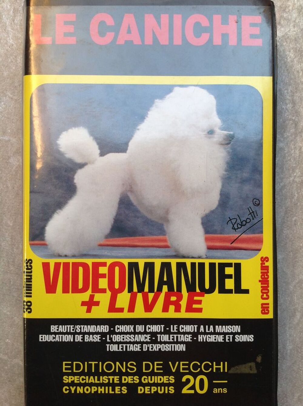 LE CANICHE CASSETTE VID&Eacute;O Envoi Possible
DVD et blu-ray