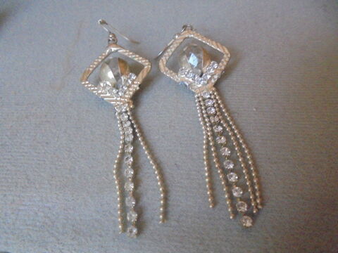 boucles d'oreilles, métal blanc 3 Romorantin-Lanthenay (41)