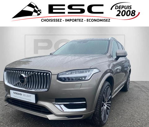 Volvo XC90 Recharge T8 AWD 303+87 ch Geartronic 8 7pl Inscription 2021 occasion Lille 59000