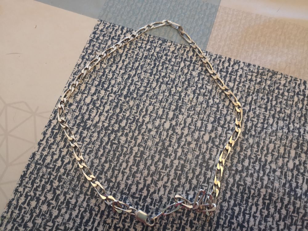 Collier homme argent Bijoux et montres