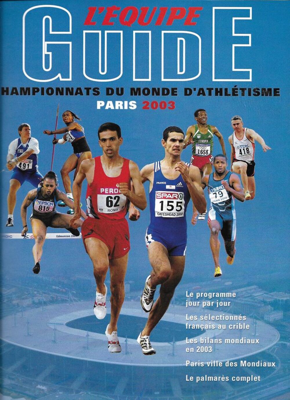 Programmes de Meetings d'Athl&eacute;tisme 