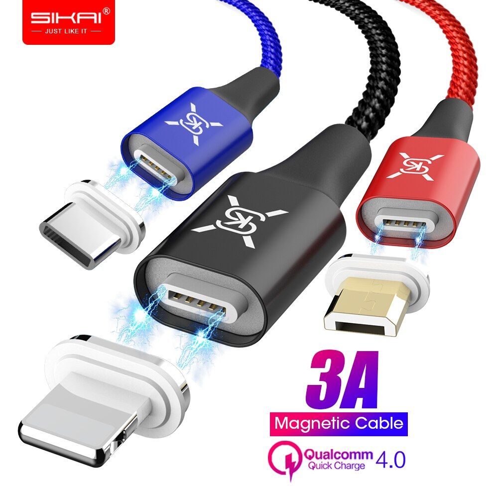 CORDON MAGNETIQUE DE CHARGE ET DATA Téléphones et tablettes