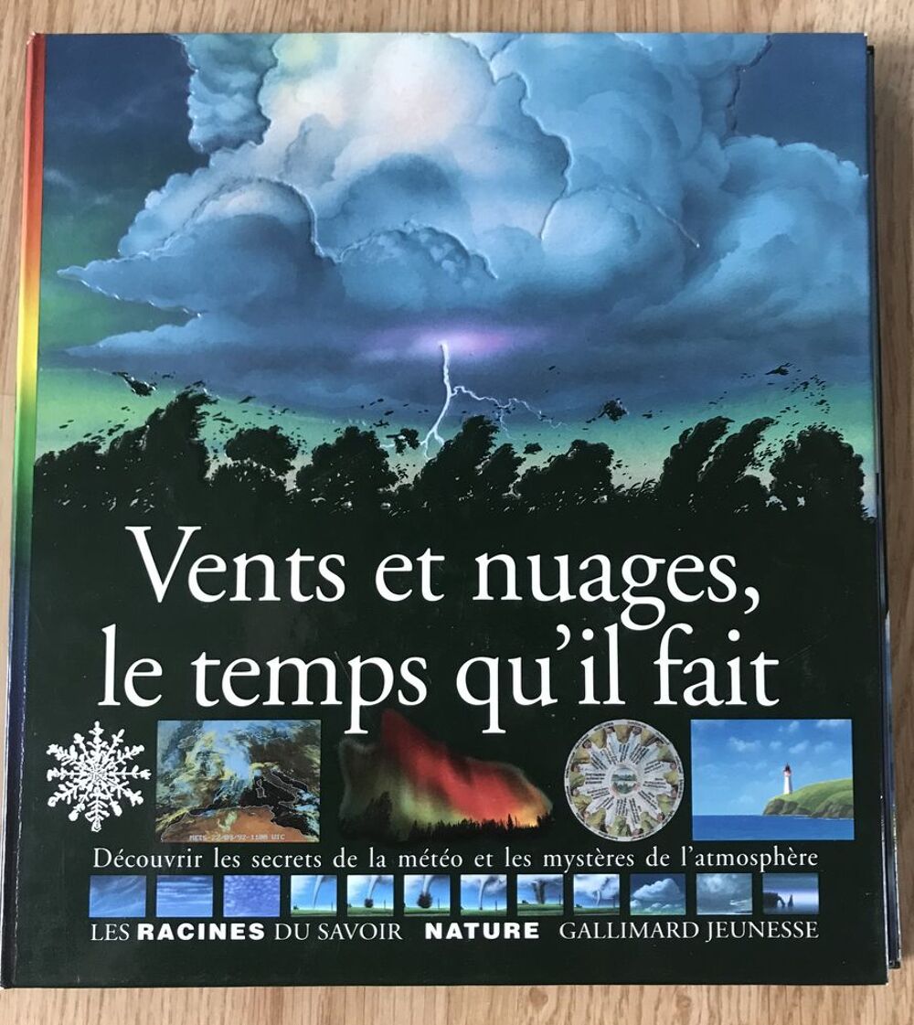 Vents et nuages, le temps qu'il fait Editions Gallimard Livres et BD
